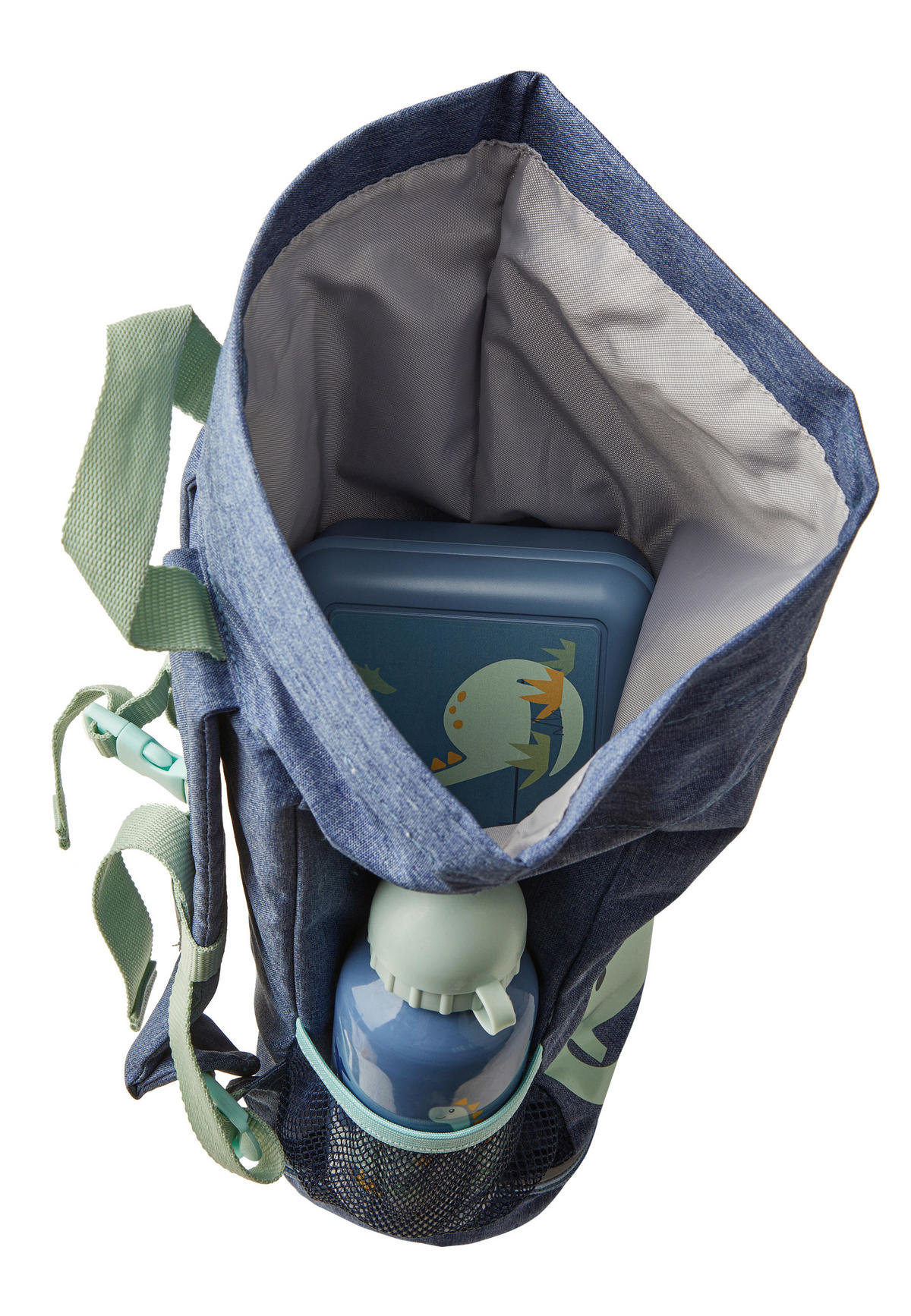 KINDERRUCKSACK Rexi  - Blau, Basics, Textil (36/31/13cm) - Sterntaler