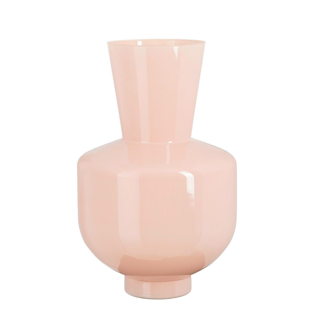 VAZA  28/45 cm    staklo   - pink, Basics, staklo (28/45cm)