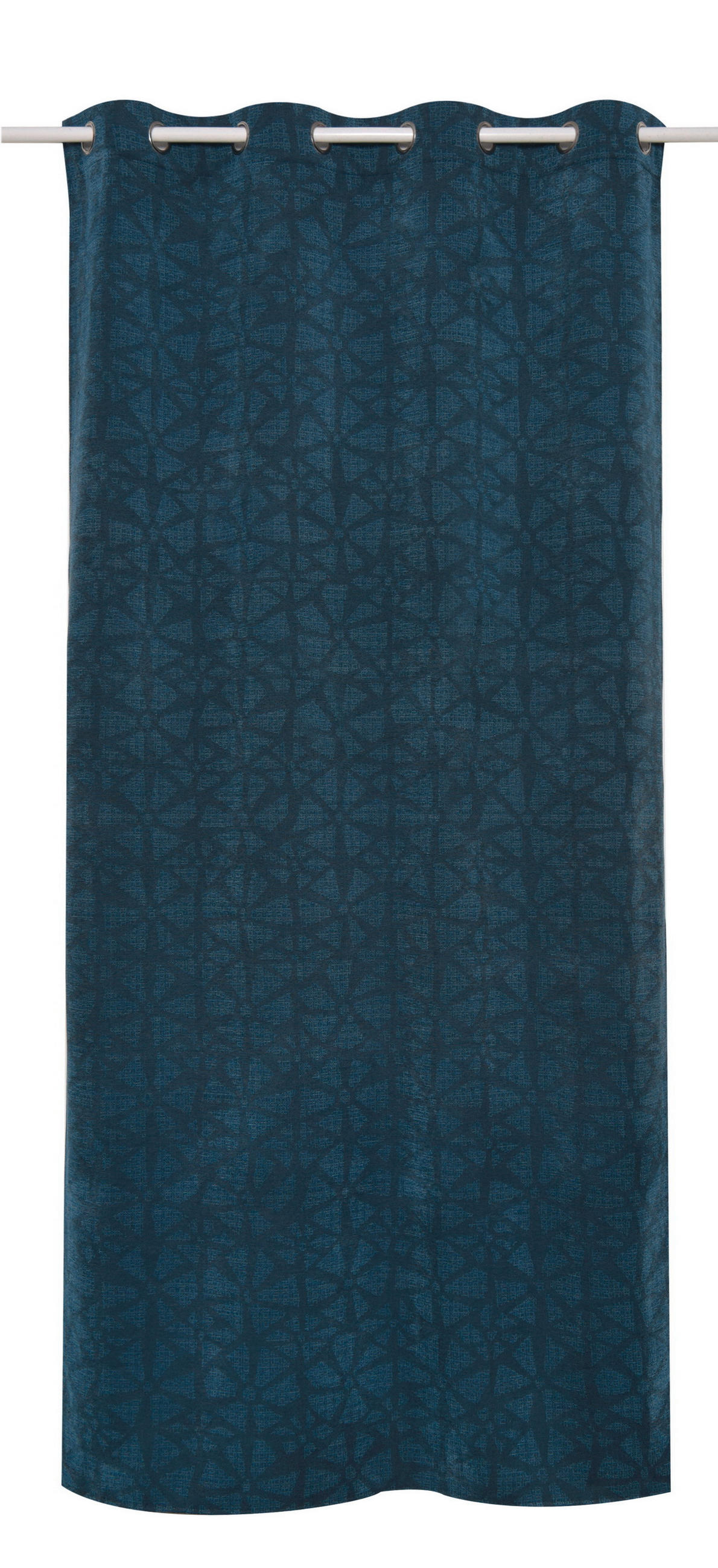ÖSENSCHAL blickdicht 140/245 cm   - Blau, Design, Textil (140/245cm) - Esposa