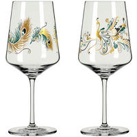 GLÄSERSET Cocktail 2-teilig  - Transparent/Goldfarben, Trend, Glas (9.3/22.5cm) - Ritzenhoff