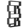 BOKHYLLA i 96/169/26 cm antracit  - antracit, Design, trämaterial (96/169/26cm) - Livetastic