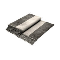 PREGRINJALO 100/200 cm sivorjava  - sivorjava, Design, tekstil (100/200cm)