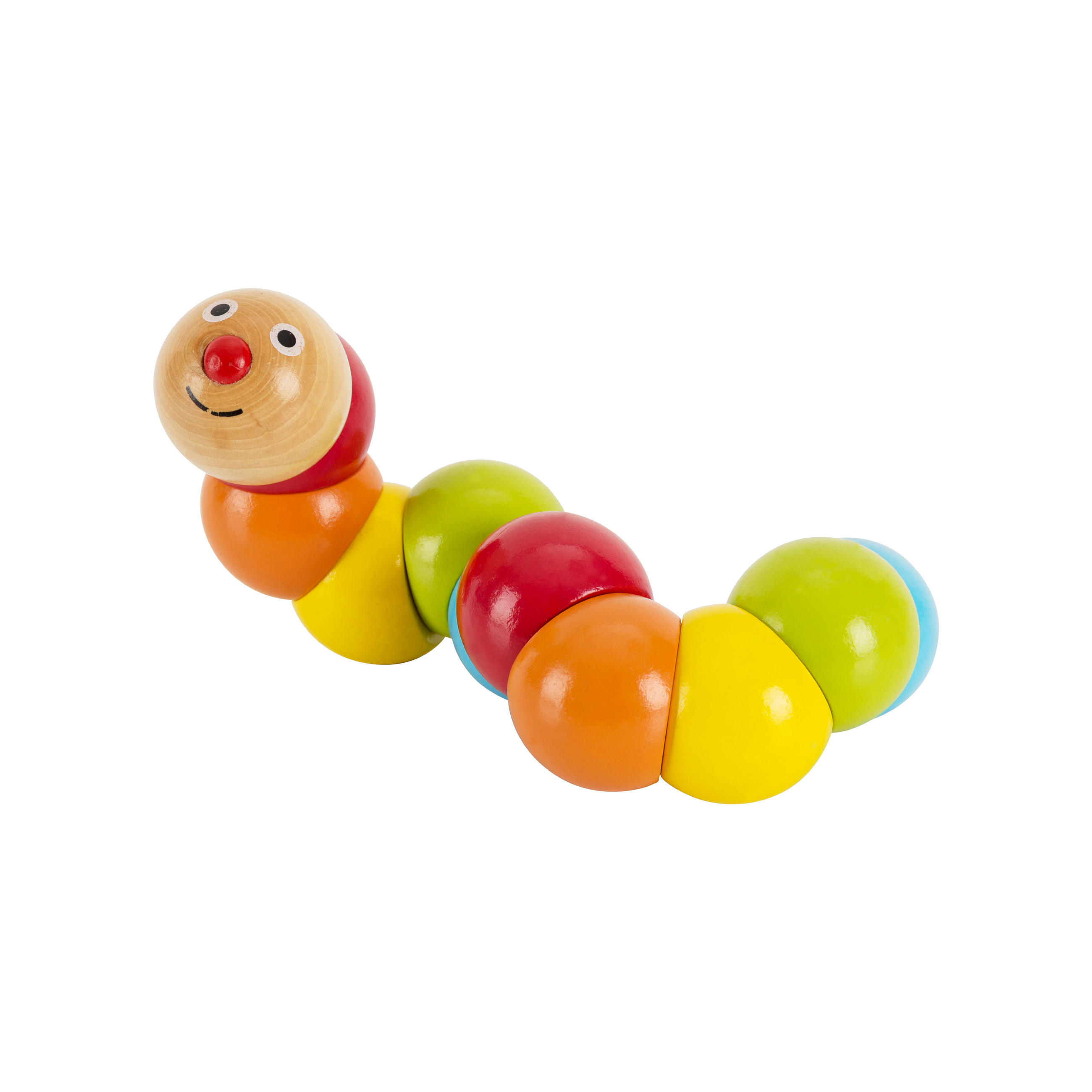 GRIPLEKSAK  - multicolor, Basics, trä (22/3.5/3.5cm) - My Baby Lou