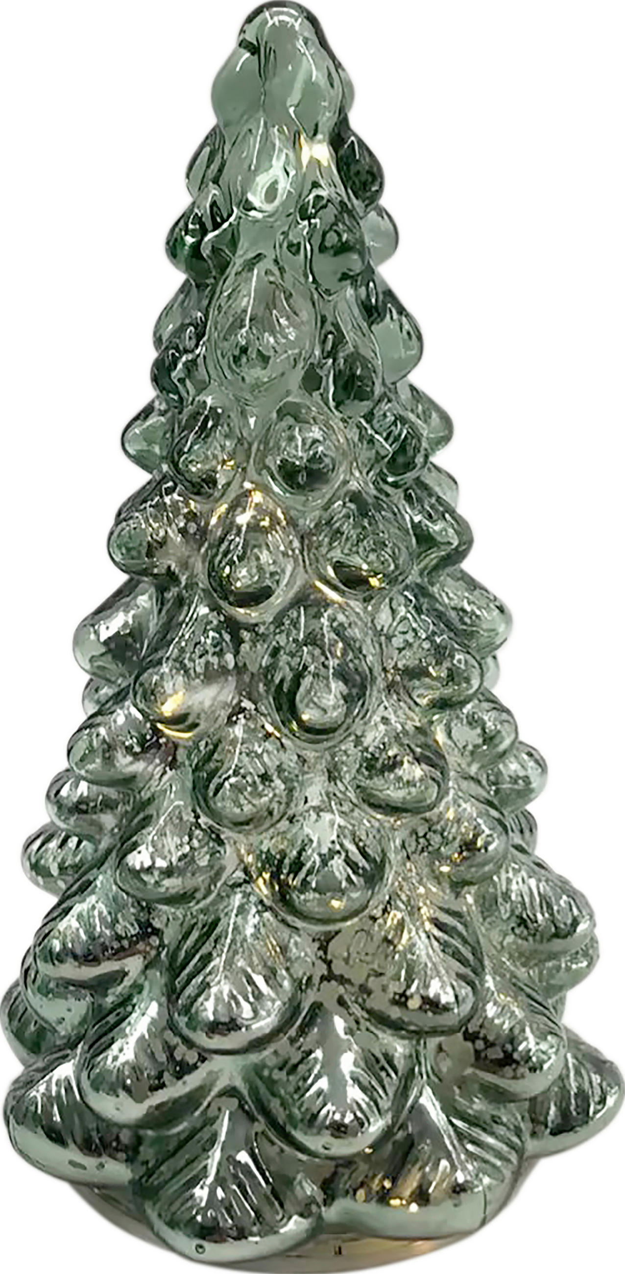 DEKOR FA - zöld, Lifestyle, Üveg (10,5/19cm) - X-Mas