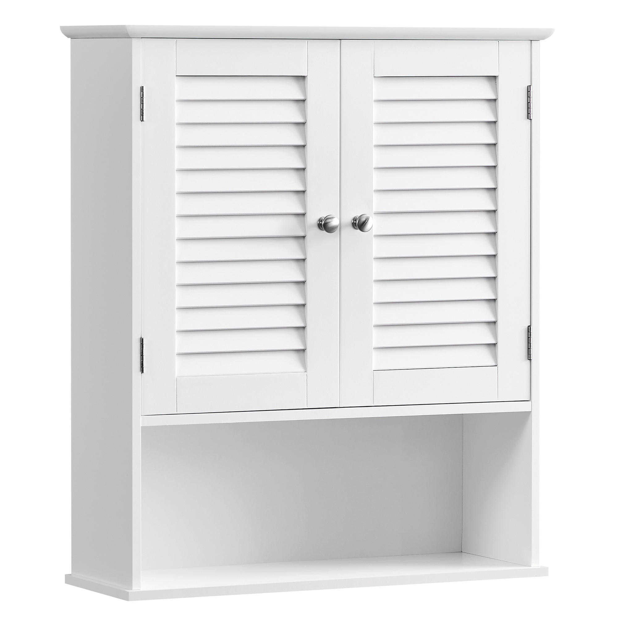 HÄNGESCHRANK 60/70/20 cm  - Silberfarben/Schwarz, Trend, Holzwerkstoff/Metall (60/70/20cm) - MID.YOU