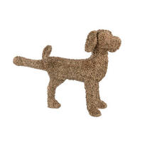DEKOHUND - Goldfarben, Basics, Kunststoff (58,5/25/44cm)