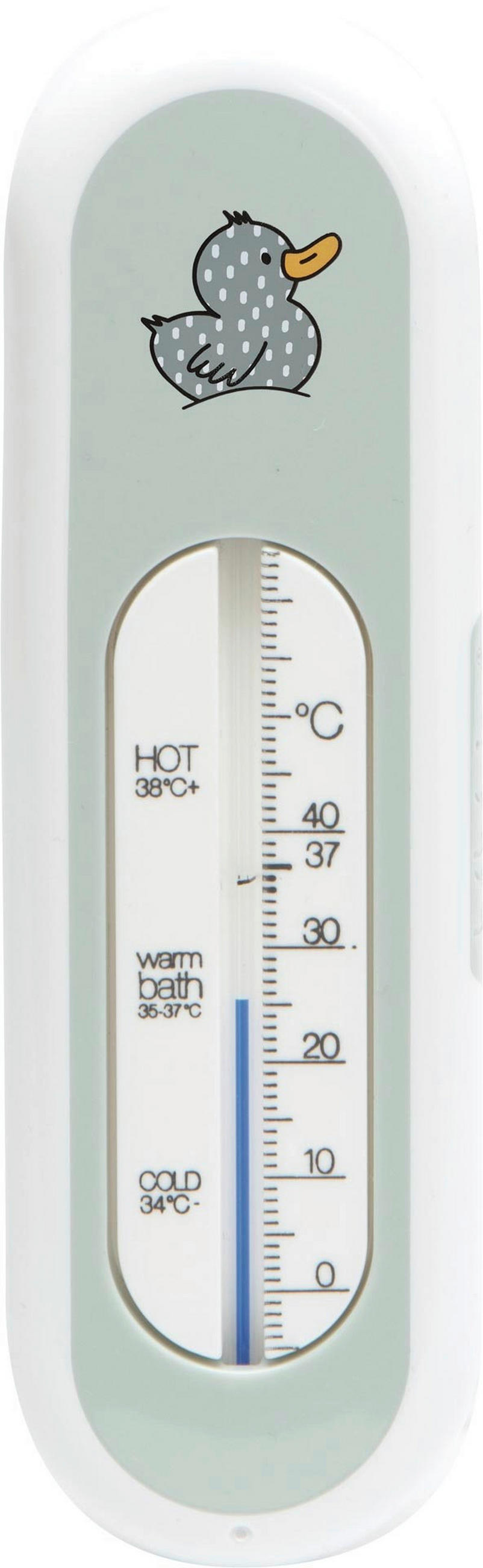 BADETHERMOMETER - Pastellgrün, Basics, Kunststoff (16,5/5/1,3cm) - Bebe Jou