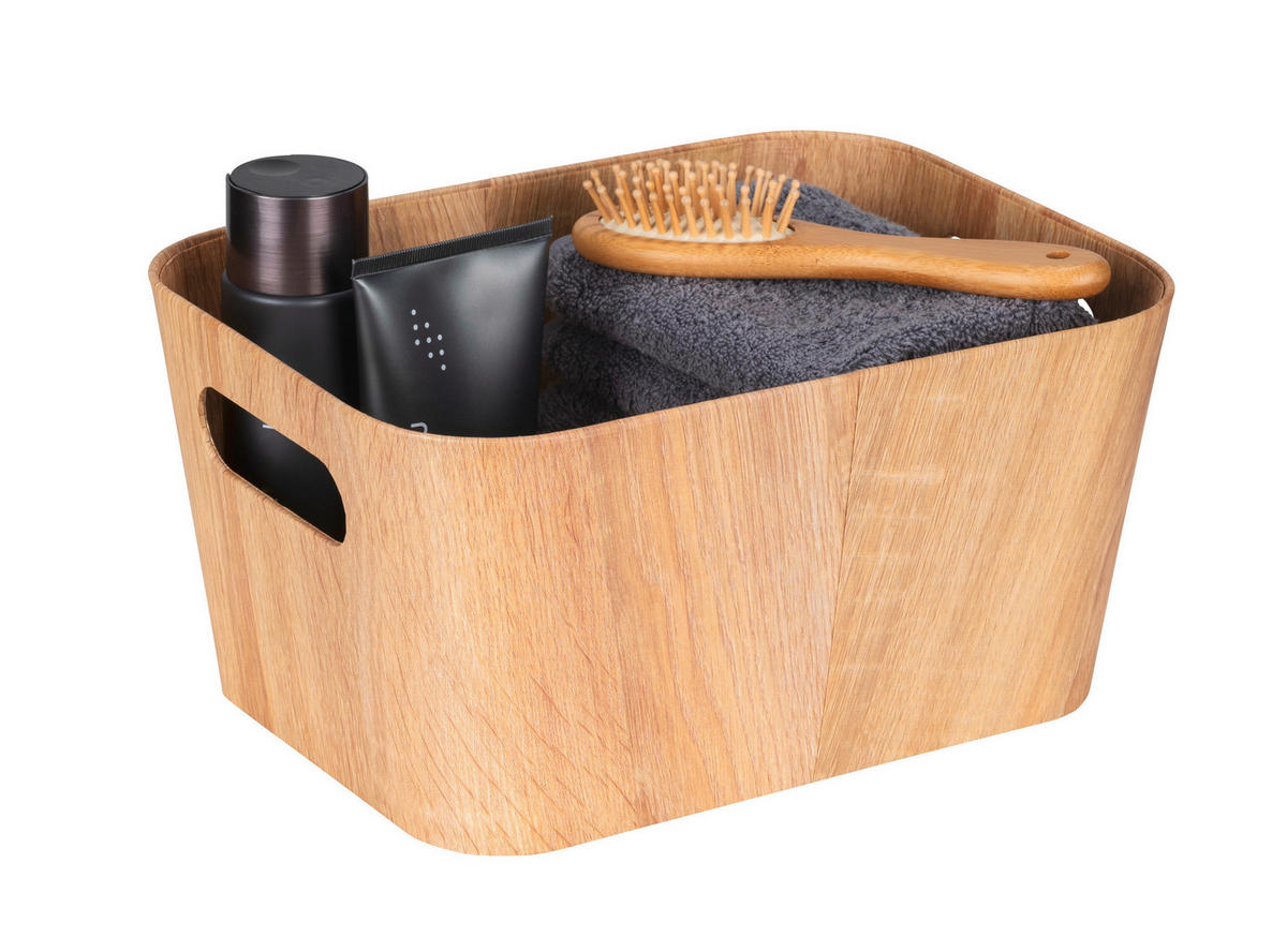 KORB  - Beige, Basics, Papier (30,5/15/23cm) - Wenko