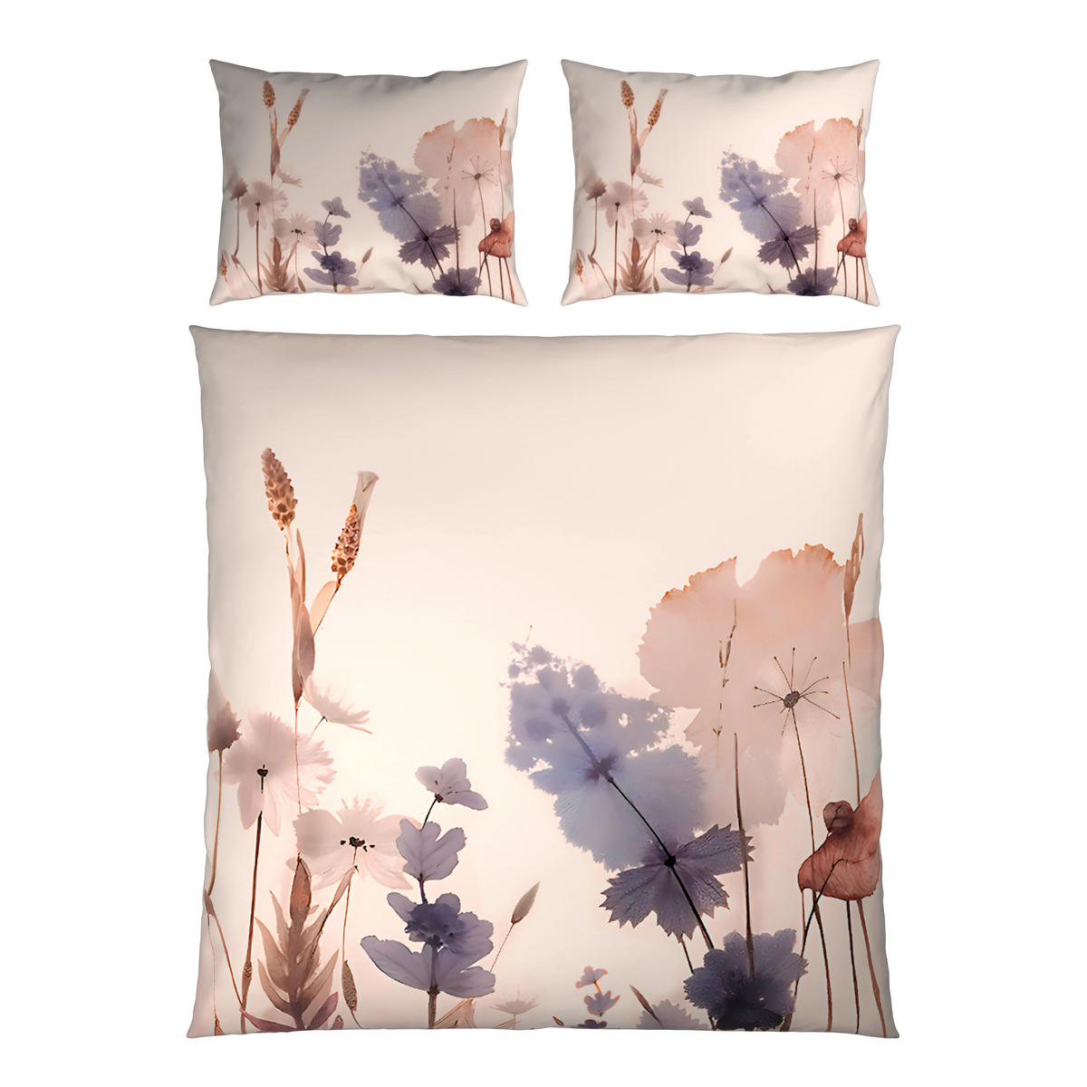 OBOUSTRANNÉ POVLEČENÍ, satén, přírodní barvy, 200/200 cm - přírodní barvy, textil (200/200cm) - Novel