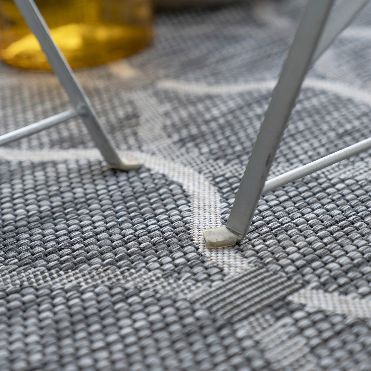 FLACHWEBETEPPICH 120/170 cm Grau  - Grau, Basics, Textil (120/170cm) - Kayoom