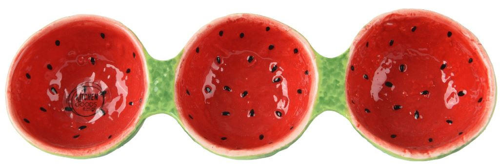 SNACKSCHALE   - Rot/Grün, Basics, Keramik (8/28/4cm)