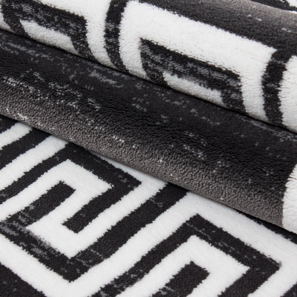 FLACHWEBETEPPICH 140/200 cm Miami Grau  - Grau, Design, Textil (140/200cm) - Novel