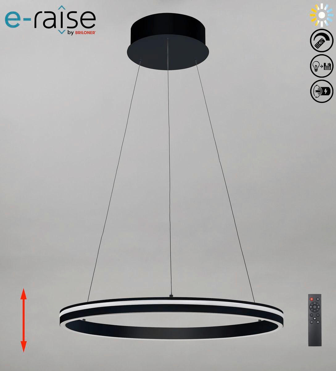 LED-HÄNGELEUCHTE 60/120 cm  - Schwarz, Design, Kunststoff/Metall (60/120cm)