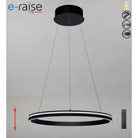 LED-HÄNGELEUCHTE 60/120 cm  - Schwarz, Design, Kunststoff/Metall (60/120cm)