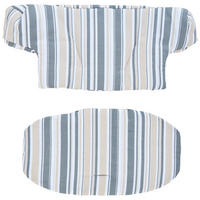 HOCHSTUHLEINLAGE LUNCH  - Beige/Weiß, Basics, Textil (25/50cm) - My Baby Lou