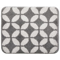 BADTEPPICH Maila Anthrazit 50/60 cm  - Anthrazit, Basics, Kunststoff/Textil (50/60cm) - Kleine Wolke