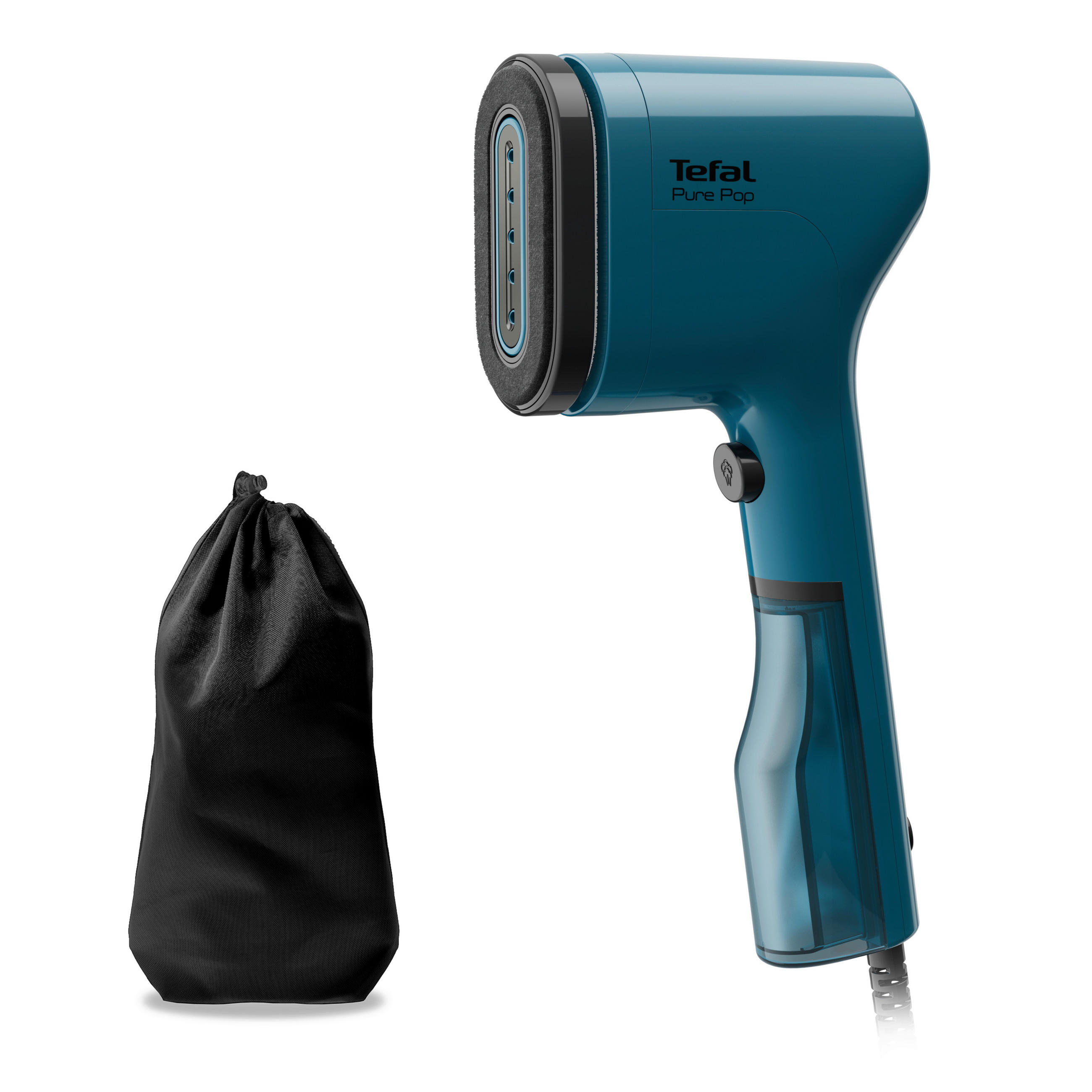 DAMPFBÜRSTE Pure Pop  - Blau, Basics, Kunststoff (33,8/7,8/15,9cm) - Tefal
