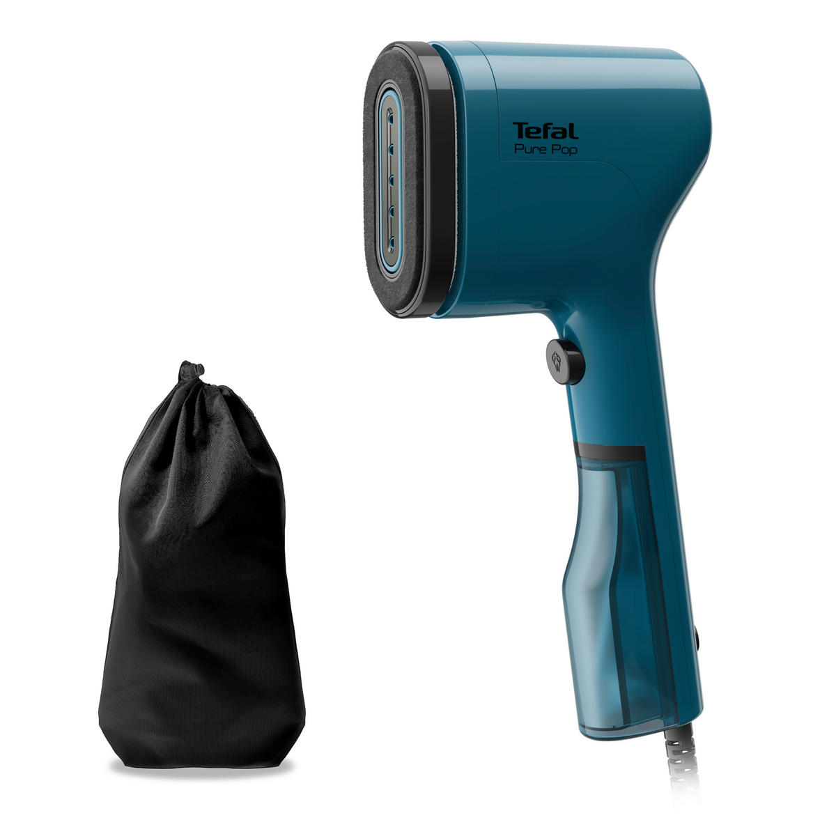 DAMPFBÜRSTE Pure Pop  - Blau, Basics, Kunststoff (33,8/7,8/15,9cm) - Tefal