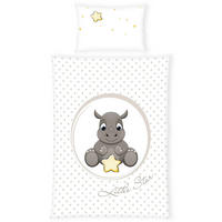 BABYBETTWÄSCHE 100/135 cm  - Multicolor/Weiß, Basics, Textil (100/135cm) - Herding