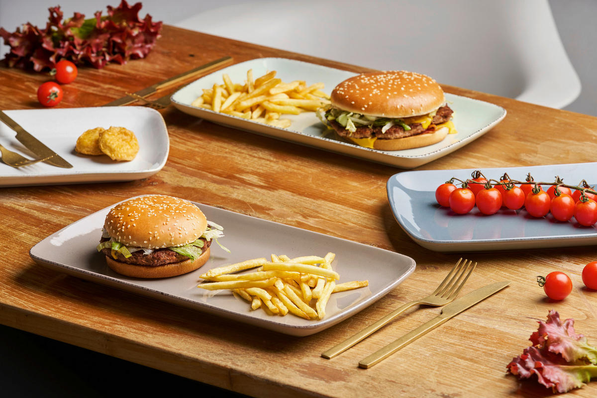 SERVIERPLATTEN-SET  - Basics (35,5/2,5/20cm) - Van Well