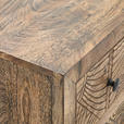 SIDEBOARD  in 160/86/40 cm  - Schwarz/Naturfarben, LIFESTYLE, Holz/Metall (160/86/40cm) - Landscape