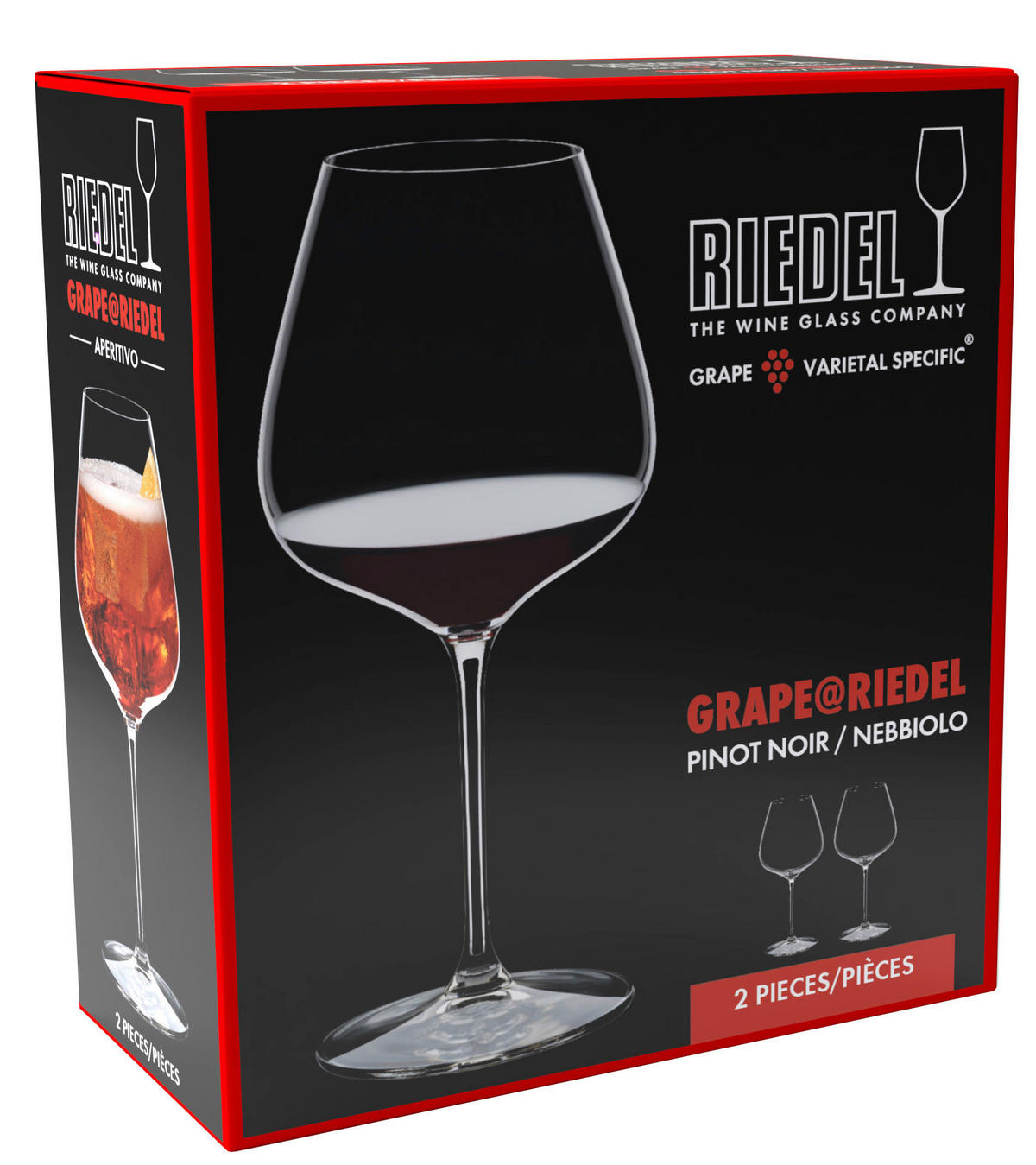 GLÄSERSET Grape 2-teilig  - Design, Glas - Riedel