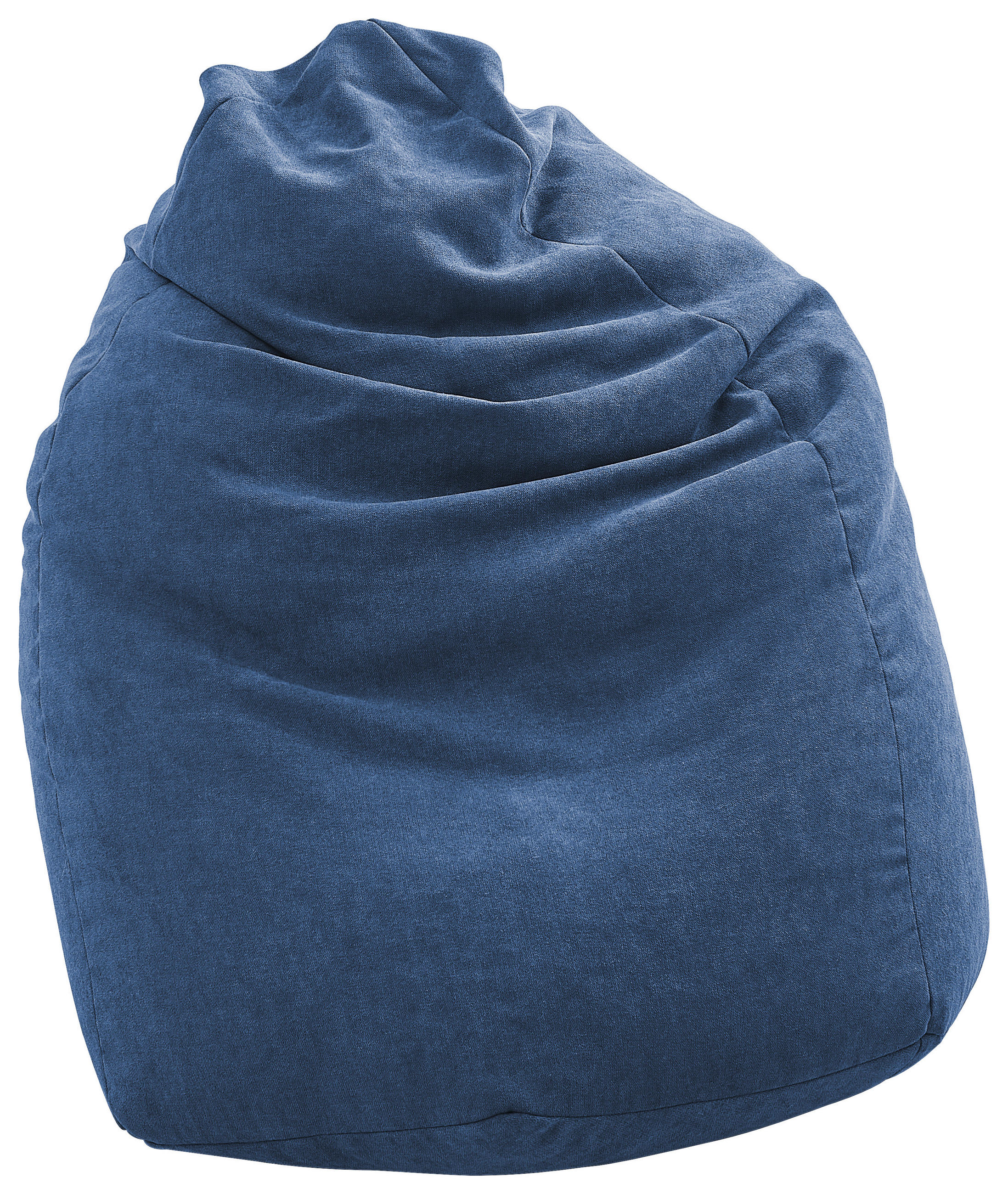SITZSACK Webstoff 220 L  - Blau, KONVENTIONELL, Textil (65/95/75cm) - Xora