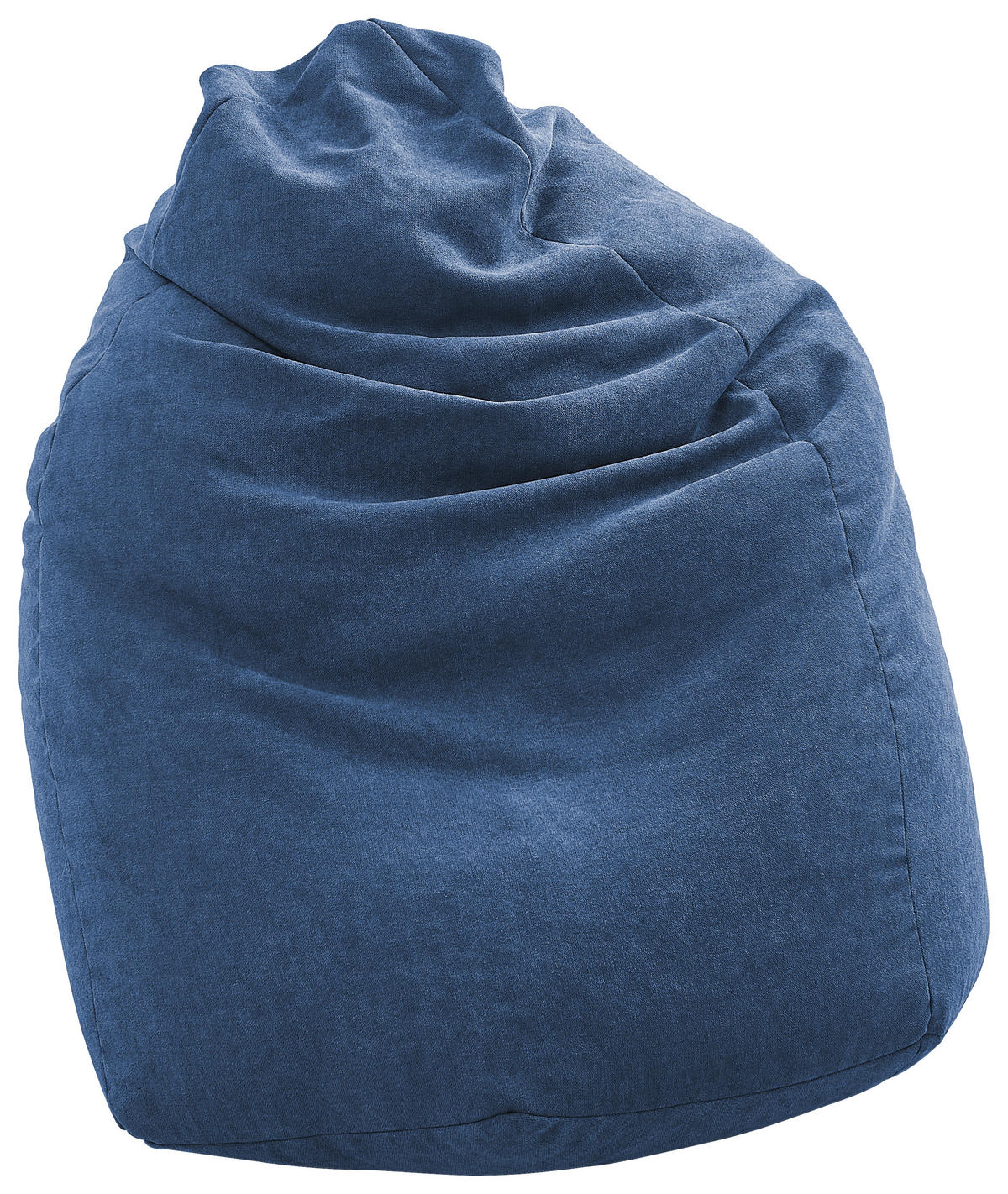 SITZSACK Webstoff 220 L  - Blau, KONVENTIONELL, Textil (65/95/75cm) - Xora