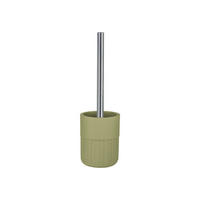 DRŽÁK NA WC ŠTĚTKU - zelená, Basics, plast (9.4/34cm) - Kleine Wolke