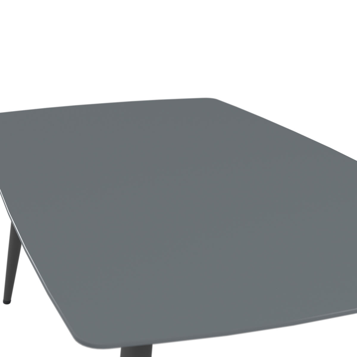 LOUNGETISCH  - Dunkelgrau, MODERN, Glas/Metall (105/40/60cm) - Ambia Garden
