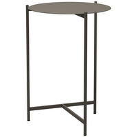GARTENBEISTELLTISCH 46,5/48,5/68 cm Metall  - Graubraun, Basics, Metall (46,5/48,5/68cm) - Joop!