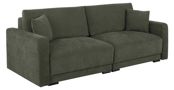 2-SITZER-SOFA in Chenille Dunkelgrau  - Dunkelgrau/Schwarz, KONVENTIONELL, Kunststoff/Textil (233/90/110cm) - Carryhome