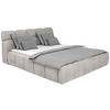 POLSTERBETT inkl. Bettkasten 180/200 cm  in Beige  - Beige/Schwarz, Design, Holz/Kunststoff (180/200cm) - Esposa