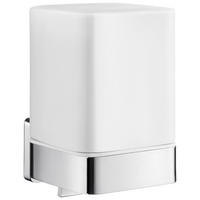 SEIFENSPENDER Metall, Keramik  - Chromfarben/Weiß, Basics, Keramik/Metall (7,8/11,5/10,2cm)