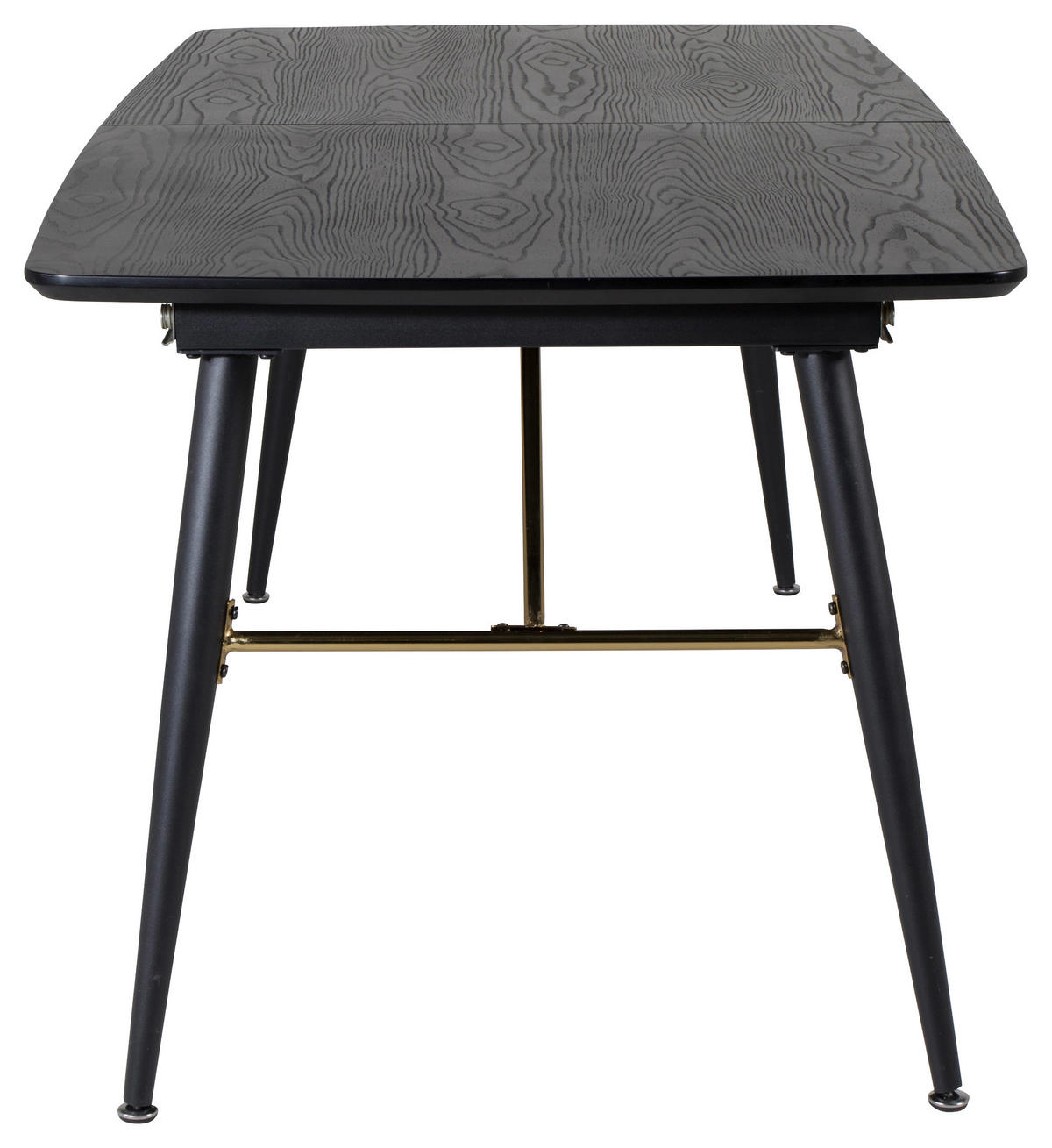 MATBORD i metall, trämaterial 180/85/75 cm   - svart, Design, metall/trämaterial (180/85/75cm) - Livetastic