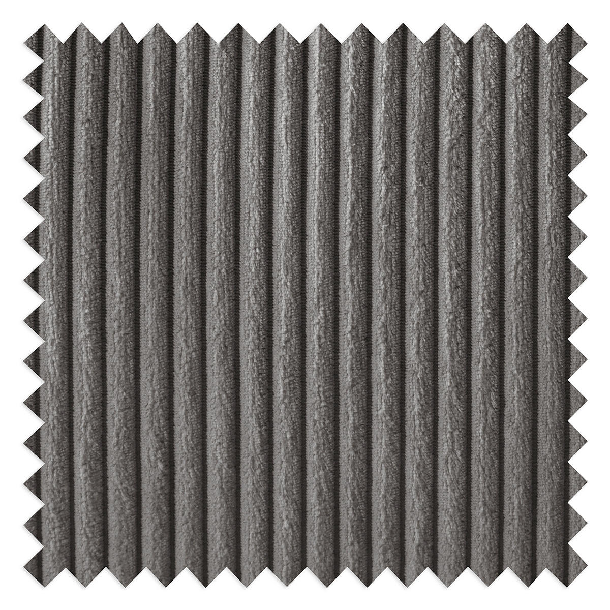 ECKSOFA RENO Grau Cord Relaxfunktion, Kopfteilverstellung  - Schwarz/Grau, Design, Kunststoff/Textil (184/248cm) - Livetastic