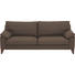 SOFA in Leder Braun - Braun, Design, Leder/Holz (206/81-84/92cm) - Erpo SOFA in Leder Braun - Braun, Design, Leder/Holz (206/81-84/92cm) - Erpo