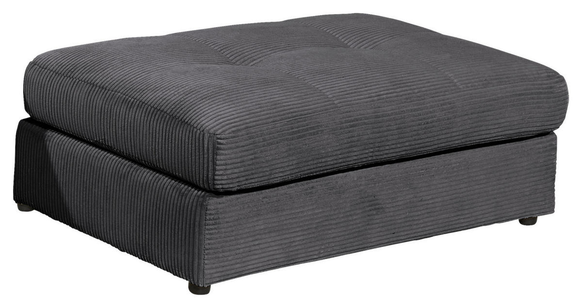 PALL i textil antracit  - svart/antracit, Basics, textil/plast (110/47/70cm) - Livetastic