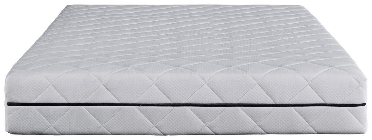 TASCHENFEDERKERNMATRATZE 120/200 cm Höhe ca. 20 cm  - Weiß, Basics, Textil (120/200cm) - MID.YOU