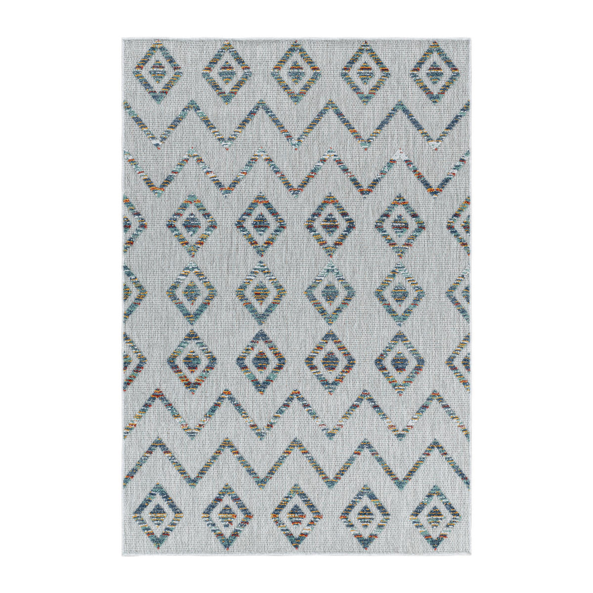 FLACHWEBETEPPICH 240/340 cm Bahama Multicolor  - Multicolor, Design, Textil (240/340cm) - Novel