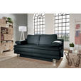 SCHLAFSOFA in Webstoff Anthrazit  - Chromfarben/Anthrazit, Design, Textil/Metall (194/96/86cm) - Novel