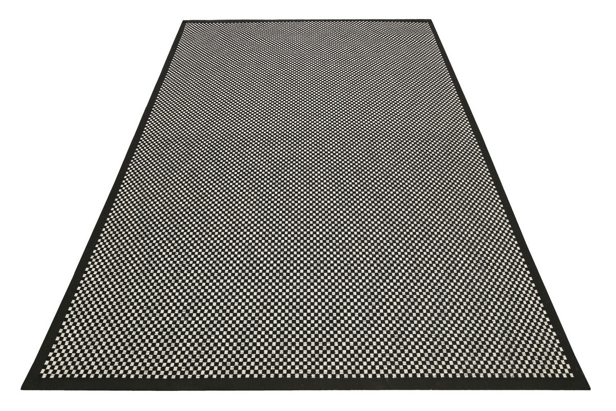 HANDWEBTEPPICH 140/200 cm Paulsen Schwarz  - Schwarz, Trend, Textil (140/200cm) - Esprit