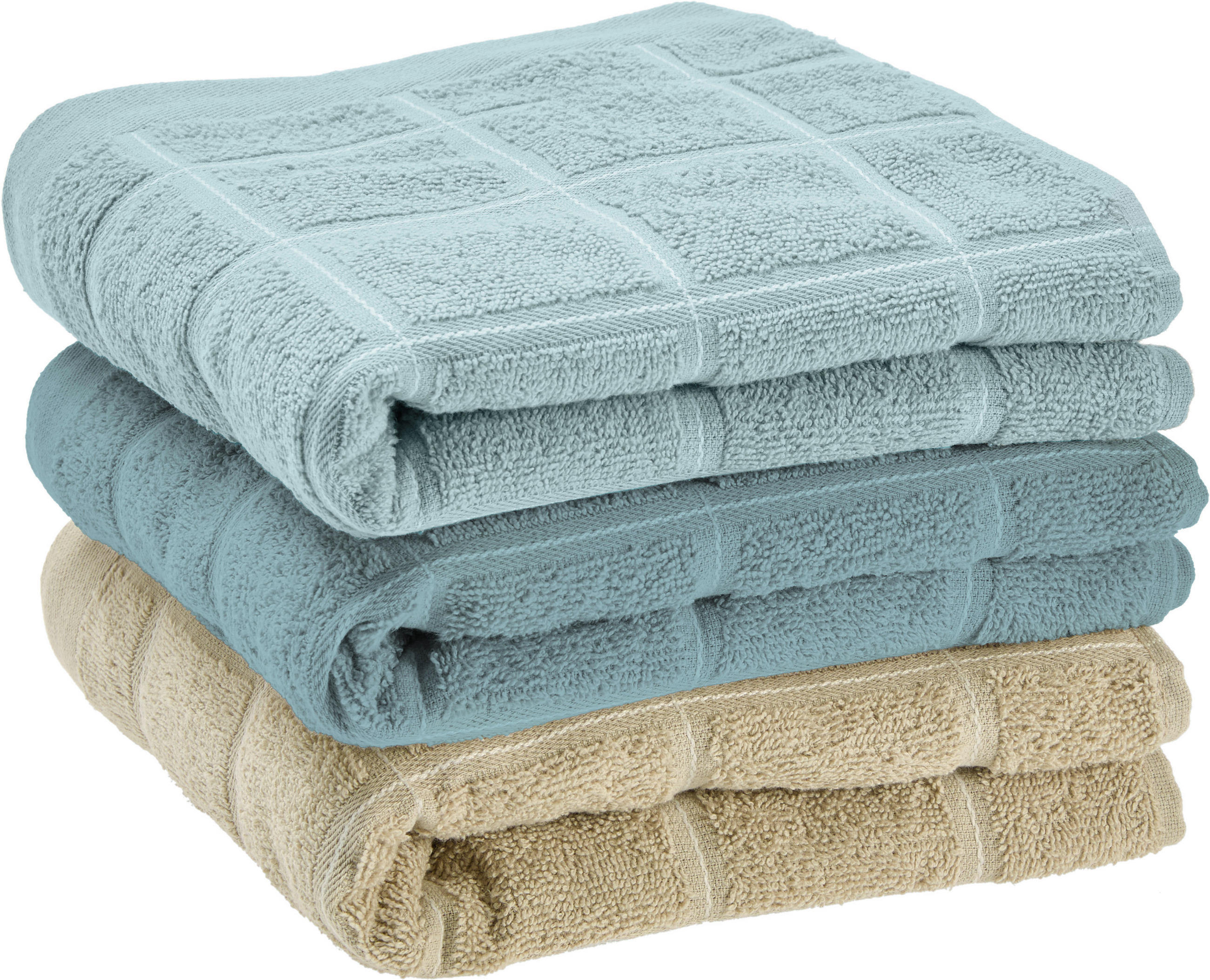 HANDTUCH 50/100 cm Türkis  - Türkis, Textil (50/100cm) - Esposa