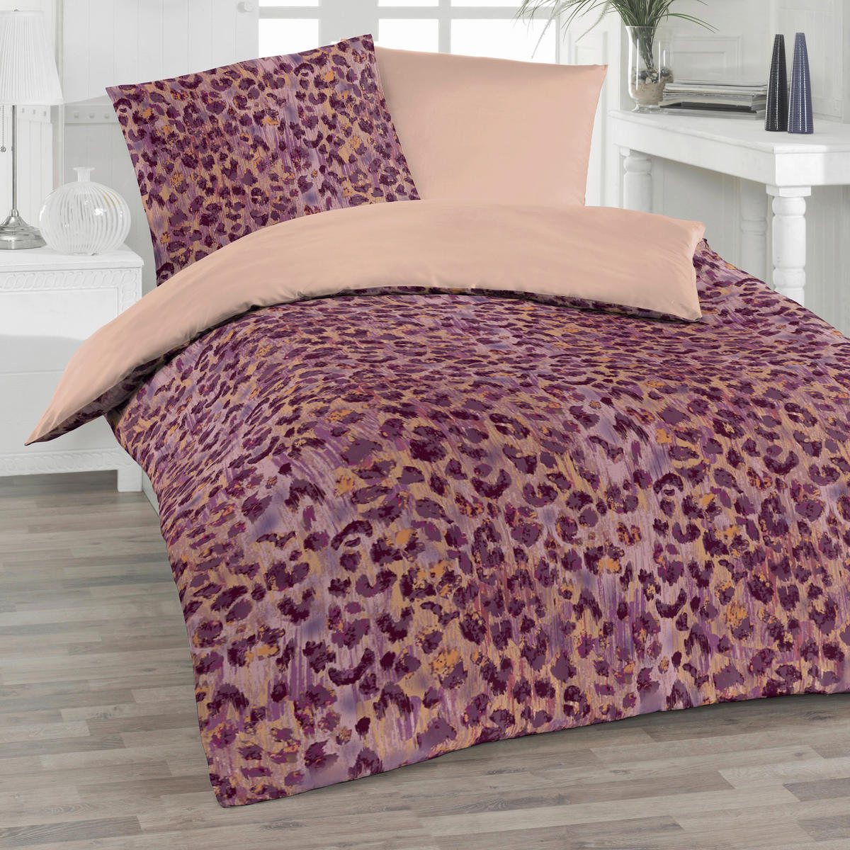 BETTWÄSCHE 2-teilig Renforcé 135/200 cm  - Türkis, Design, Textil (135/200cm) - Florella