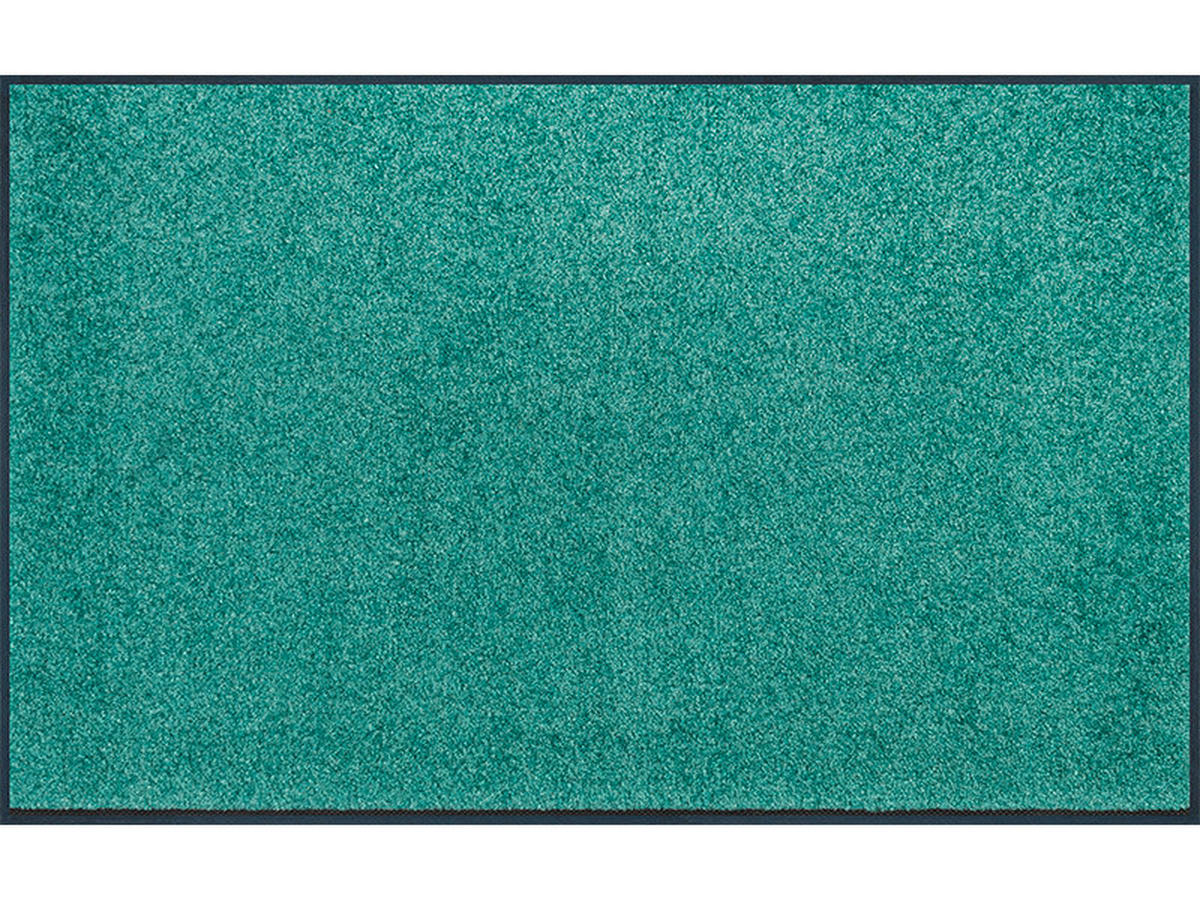 FUßMATTE 75/120 cm Salvia Green  - Salbeigrün, KONVENTIONELL, Kunststoff/Textil (75/120cm) - wash+dry