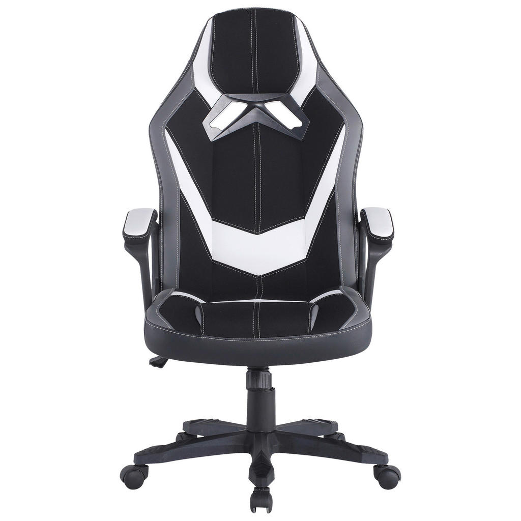 Thumbnail - Livetastic Gamingstuhl, Grau, Schwarz, Weiß, Metall, Kunststoff, Textil, Drehkreuz, 64.5x112-122x69 cm, Kinder- & Jugend...