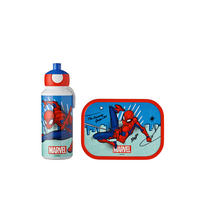 PAUSENSET CAMPUS  - Blau/Rot, KONVENTIONELL, Kunststoff (20,5/7,5/18,8cm) - Mepal