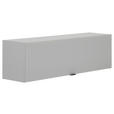 HÄNGEELEMENT Grau 109,7/32/29 cm - Schwarz/Grau, Design, Glas/Holzwerkstoff (109,7/32/29cm) - Hom`in