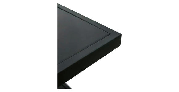 REGAL  25/72/25 cm Schwarz  - Schwarz, Basics, Metall (25/72/25cm) - Carryhome