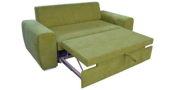 SCHLAFSOFA in Textil Hellgrau - Chromfarben/Hellgrau, Design, Holz/Textil (199/92/97cm) - Hom`in